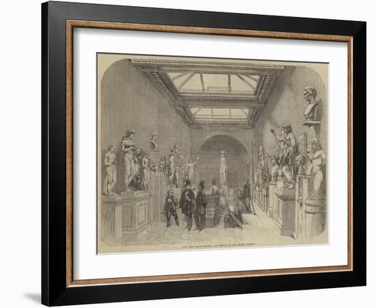 New Greco-Roman Saloon, Just Opened at the British Museum-null-Framed Giclee Print