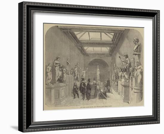 New Greco-Roman Saloon, Just Opened at the British Museum-null-Framed Giclee Print