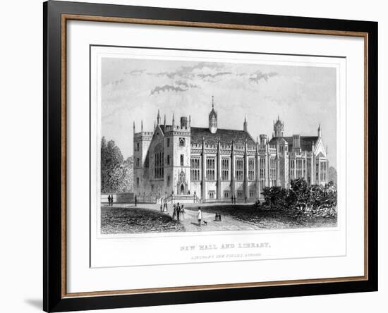 New Hall and Library, Lincoln's Inn Fields, London-null-Framed Giclee Print