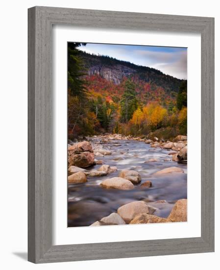 New Hamphire, White Mountains National Forest, USA-Alan Copson-Framed Photographic Print