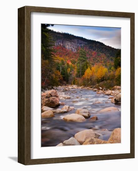 New Hamphire, White Mountains National Forest, USA-Alan Copson-Framed Photographic Print