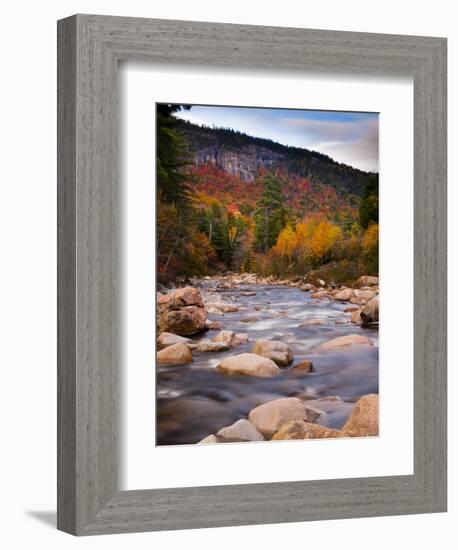 New Hamphire, White Mountains National Forest, USA-Alan Copson-Framed Photographic Print