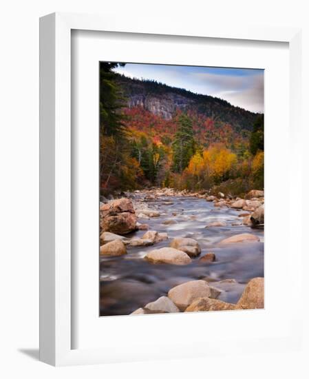 New Hamphire, White Mountains National Forest, USA-Alan Copson-Framed Photographic Print