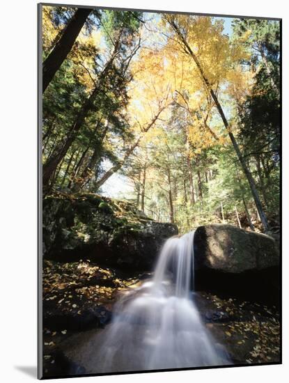 New Hampshire, a Waterfall in the White Mountains-Christopher Talbot Frank-Mounted Photographic Print