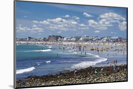 New Hampshire, Hampton Beach, Beach in Summer-Walter Bibikow-Mounted Photographic Print