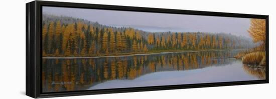 New Hampshire Reflection-Bruce Dumas-Framed Premier Image Canvas