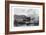 New Hampshire, View of the Sawmill at Lake Winnipiseogee Central Harbor-Lantern Press-Framed Art Print