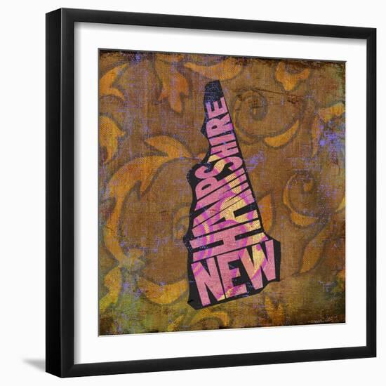 New Hampshire-Art Licensing Studio-Framed Giclee Print