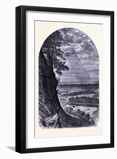 New Haven Seen from East Rock United States of America-null-Framed Giclee Print