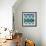 New Ikats II-Patricia Pinto-Framed Art Print displayed on a wall