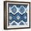 New Ikats Indigo-Patricia Pinto-Framed Art Print