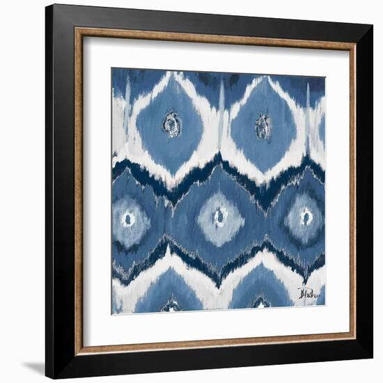 New Ikats Indigo-Patricia Pinto-Framed Art Print