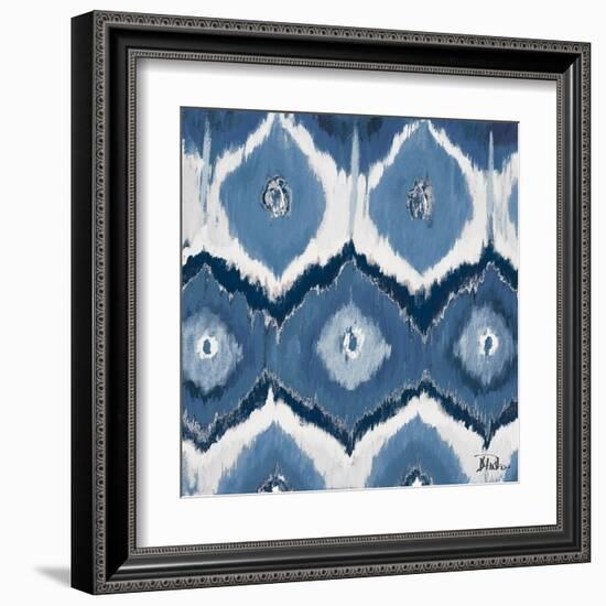 New Ikats Indigo-Patricia Pinto-Framed Art Print