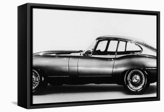 New Jaguar Car Will Be Presented for the First Time in Geneva Car Fair March 16, 1961-null-Framed Stretched Canvas