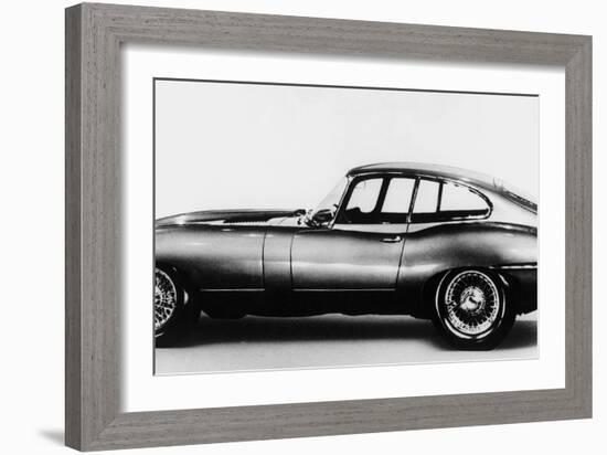 New Jaguar Car Will Be Presented for the First Time in Geneva Car Fair March 16, 1961-null-Framed Photo