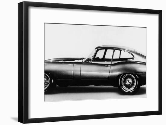 New Jaguar Car Will Be Presented for the First Time in Geneva Car Fair March 16, 1961-null-Framed Photo