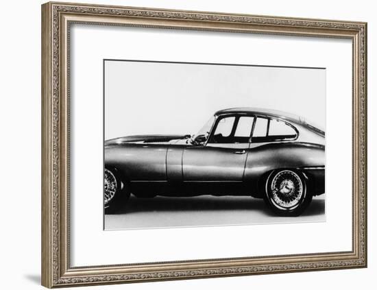 New Jaguar Car Will Be Presented for the First Time in Geneva Car Fair March 16, 1961-null-Framed Photo