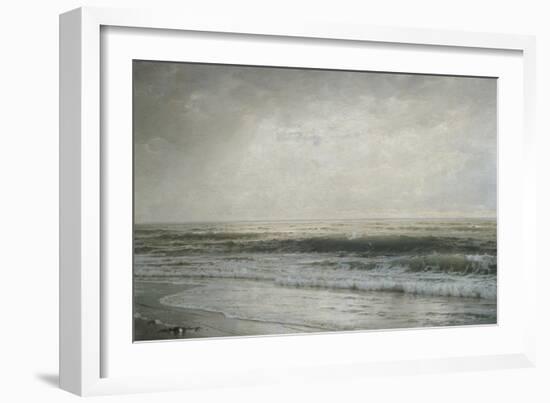 New Jersey Beach-William Trost Richards-Framed Art Print