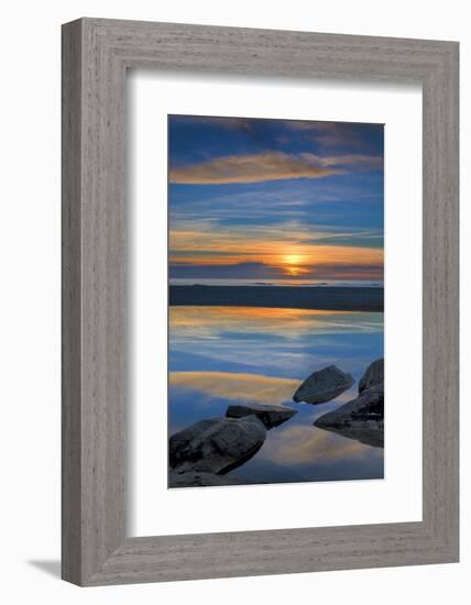 New Jersey, Cape May National Seashore. Seashore Landscape-Jaynes Gallery-Framed Photographic Print