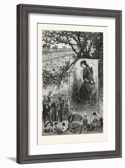 New Jersey: Preparing for the Thanksgiving Dinner-null-Framed Giclee Print