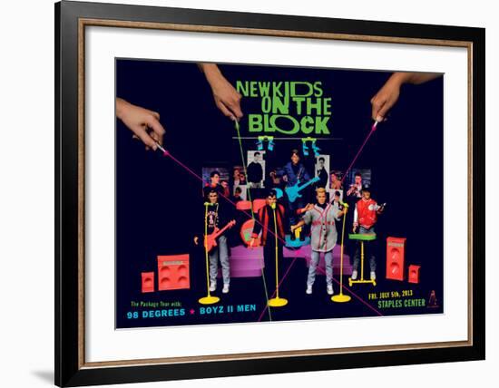 New Kids On The Block-Kii Arens-Framed Art Print