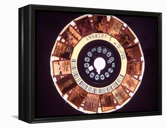 New Kodak Disc Camera Film, Negatives and Positive Experimented by Life Photographer-Alfred Eisenstaedt-Framed Premier Image Canvas