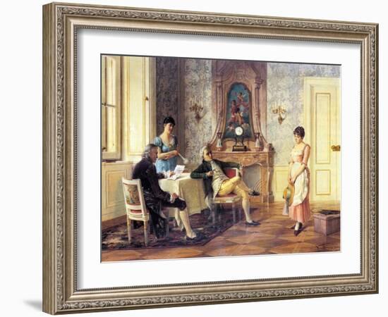 New Lady's Maid-Isidor Kaufmann-Framed Art Print