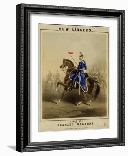 New Lancers Quadrille-J Brandard-Framed Art Print