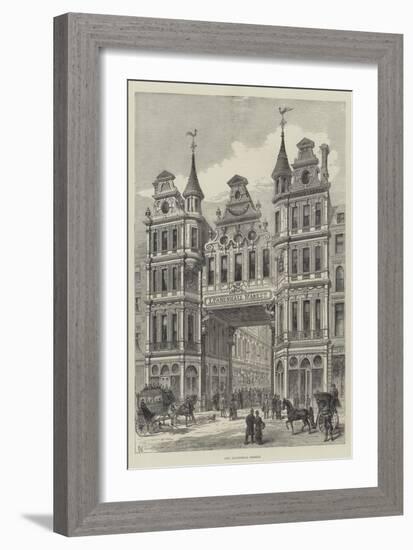 New Leadenhall Market-Frank Watkins-Framed Giclee Print