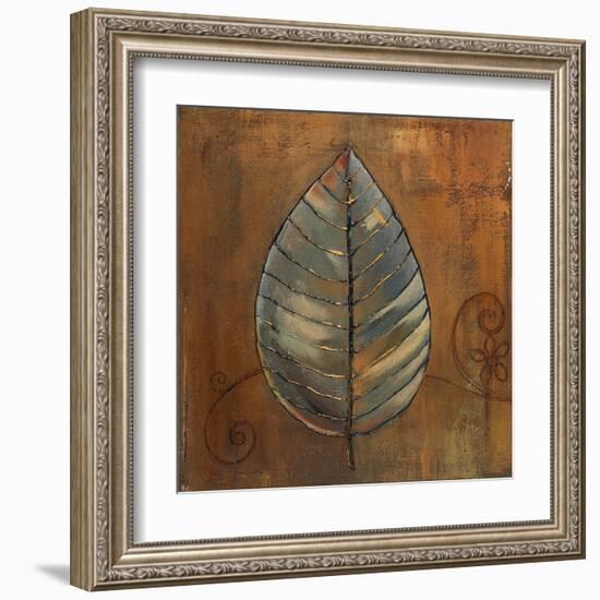 New Leaf III (Copper)-Patricia Pinto-Framed Art Print