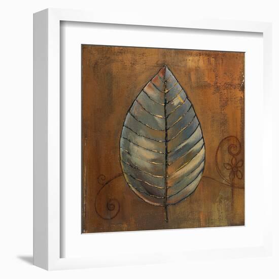 New Leaf III (Copper)-Patricia Pinto-Framed Art Print