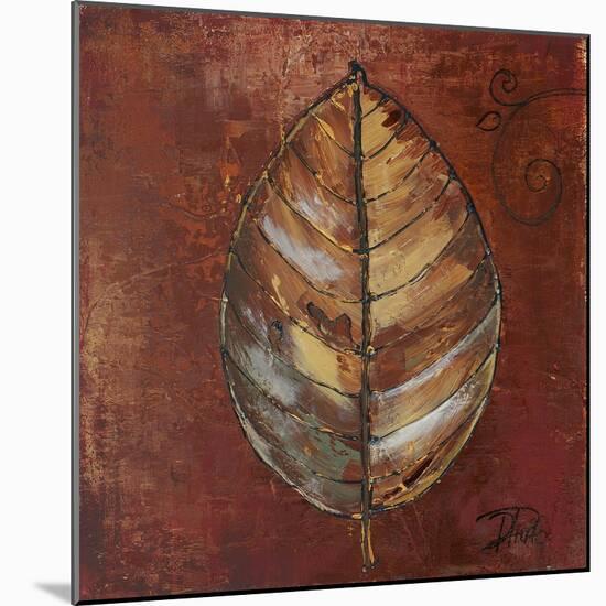 New Leaf IV (Russet)-Patricia Pinto-Mounted Art Print