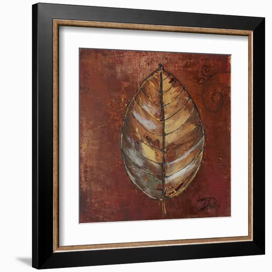 New Leaf IV (Russet)-Patricia Pinto-Framed Art Print