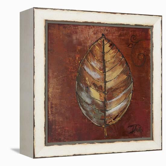 New Leaf IV (Russet)-Patricia Pinto-Framed Stretched Canvas