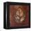 New Leaf IV (Russet)-Patricia Pinto-Framed Stretched Canvas