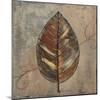 New Leaf VIII (taupe)-Patricia Pinto-Mounted Art Print