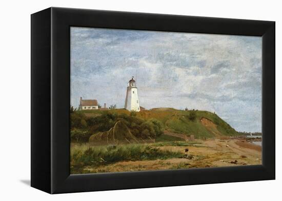 New London, Connecticut-Eug?ne Boudin-Framed Premier Image Canvas