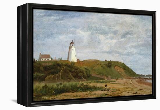 New London, Connecticut-Eug?ne Boudin-Framed Premier Image Canvas