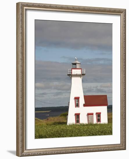 New London Lighthouse, New London, Prince Edward Island, Canada, North America-Michael DeFreitas-Framed Photographic Print