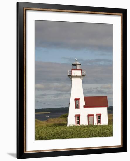 New London Lighthouse, New London, Prince Edward Island, Canada, North America-Michael DeFreitas-Framed Photographic Print