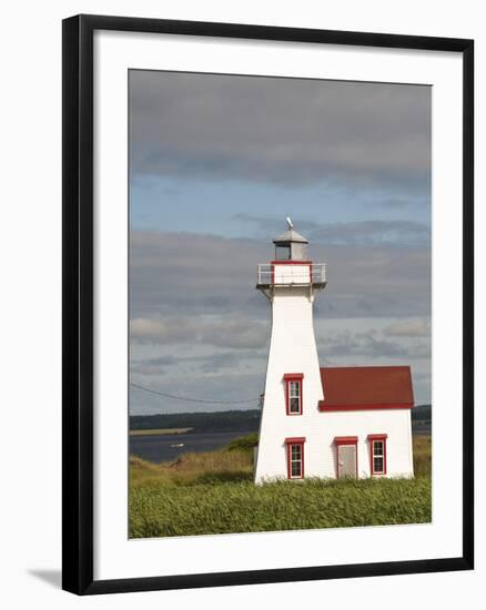 New London Lighthouse, New London, Prince Edward Island, Canada, North America-Michael DeFreitas-Framed Photographic Print