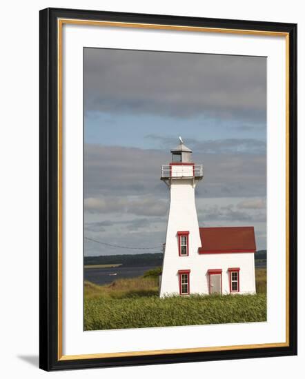 New London Lighthouse, New London, Prince Edward Island, Canada, North America-Michael DeFreitas-Framed Photographic Print