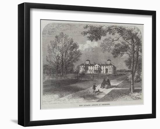 New Lunatic Asylum at Aberdeen-null-Framed Giclee Print