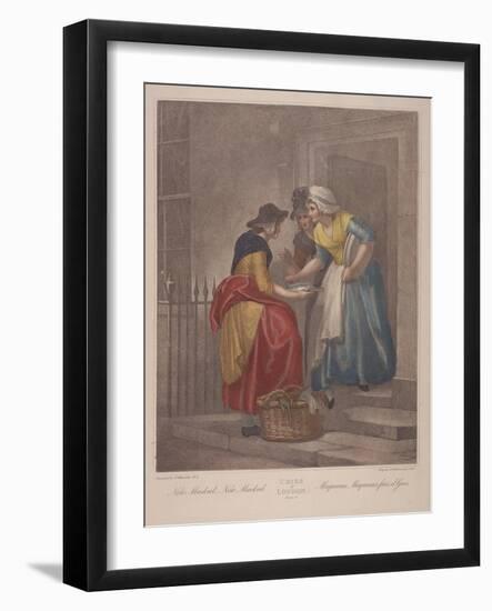 New Mackrel, New Mackrel, Cries of London, C1870-Francis Wheatley-Framed Giclee Print