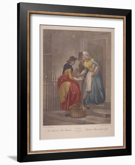 New Mackrel, New Mackrel, Cries of London, C1870-Francis Wheatley-Framed Giclee Print