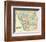 New Map of Central California, c.1871-A^ L^ Bancroft-Framed Art Print