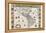 New Map of the Americas-Willem Janszoon Blaeu-Framed Stretched Canvas