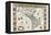 New Map of the Americas-Willem Janszoon Blaeu-Framed Stretched Canvas