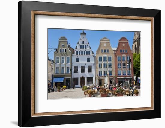 New Market Square, Rostock, Germany-Peter Adams-Framed Photographic Print