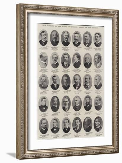 New Members of the House of Commons, Heroes of the Conflict-null-Framed Giclee Print